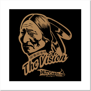 The Vision (Brown) Posters and Art